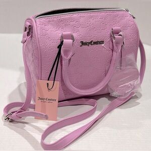 Juicy Couture GP Fondant Pink Satchel Handbag